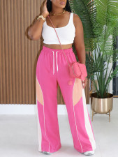 Contrast Color Patchwork Sport Pants HNIF-GY343