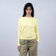 Solid Color Backless Long Sleeve Top GSBW-D26TP310