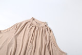 Off Shoulder Irregular Midi Dress GYME-K6D15288A