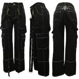 Loose Casual Straight Jeans CM-60811