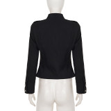 Long Sleeve Stand Collar Jackets GPKJ-MR50510