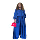 Loose Lantern Sleeve Top Wide-Leg Pants Two Piece Set NY-3953