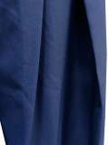 Solid Color Press Pleated Wide Leg Pants SH-391665