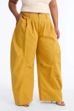 Solid Color Wide Leg Pants SH-391660