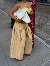 Casual Pleated Loose Wide Leg Pants SH-391658