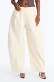 Solid Color Wide Leg Pants SH-391660