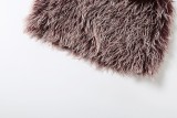 Fur Patchwork Long Sleeve Two Piece Skirts Set DLSF-K6S14794A