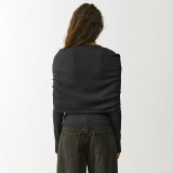 Fashion Solid Color Shawl Tops GSBW-Q26TP190