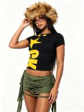 Short Sleeve Printed T Shirts GNJF-Z111