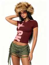Short Sleeve Printed T Shirts GNJF-Z111