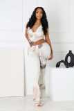 Tie Dye Ink Wash Printed Two Piece Pants Set GTYZ-7622