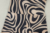Printed Slash Neck Romper GJYO-JP006385