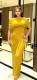 Mesh Shawl Style Two-piece Dress GADE-11527