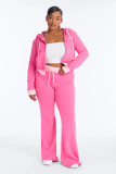 Patchwork Contrast Color Two Piece Pants Set YMEF-59123