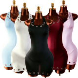 Sleeveless Backless Mini Dress GFCF-1557