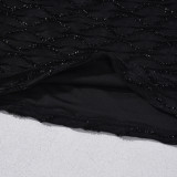 Solid Color Mini Skirt GNZD-11763DBM