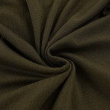 Lantern Sleeve Ruched Mini Dress GPKJ-MR52003