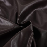 Fur Collar Zipper Leather Jacket GPKJ-MR51470