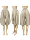 Solid Color Loose Lantern Pant CH-26038