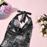 Sleeveless Backless Mini Dress GNZD-11770DBM