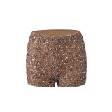 Fashion Sequin Short GNZD-60406PBZ