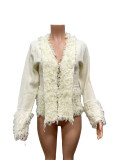 Long Sleeve Cardigan Knits Coats YMEF-59128