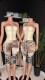 Pre Order: About 7 work days shipping Printed Mesh Seventh Pants YUEM-202684