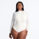 Long Sleeve Solid Color Bodysuit GSZM-Q26BS201