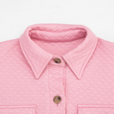 Lapel Long Sleeve Short Coats GDSF-D26TP354