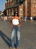 Plus Size Washed Straight Jeans GYLN-3147