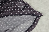 Polka Dot Printed Short Sleeve T Shirt GJYO-JT0128978