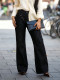 Plus Size Washed Flare Jeans GYLN-8093