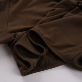 Long Sleeve Sexy Solid Color Cardigan Top GPKJ-MR51857