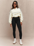 Contrast Color Yoga Sport Two Piece Pants Set CH-25081