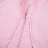 Double sided velvet Vest Hooded Three Piece Set CH-8235