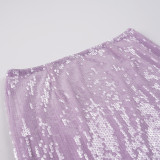 Fashion Sequin Half Body Skirt GPKJ-MR51783