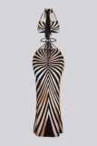 Halterneck Printed Hollow Out Maxi Dress GTYZ-7625