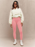 Contrast Color Yoga Sport Two Piece Pants Set CH-25081