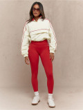 Contrast Color Yoga Sport Two Piece Pants Set CH-25081