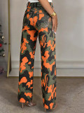 Full Diamond Washed Straight Jeans OD-8792