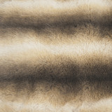 Gradient Striped Fur Mini Skirts GPKJ-MR52030