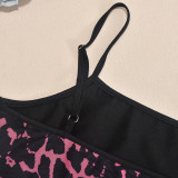 Leopard Printed Backless Printed Mini Dress GNZD-41289DHG