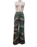 Full Diamond Washed Straight Jeans OD-8792