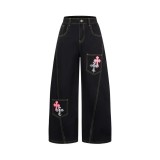 Plus Size Fashion Straight Jeans GYLN-0645
