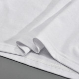 Letter Printed Short Sleeve T Shirt GNZD-51003THD