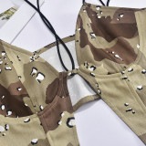 Sexy Camouflage Halterneck Sling Top GNZD-51152THD