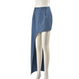 Fashion Slim Midi Skirts GNZD-51060DHD