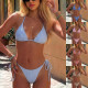 Sexy Stripe Tie Up Bikinis 2 Piece Set CASF-6831