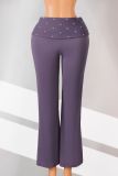 Solid Color Yoga Sport Micro Flare Pants GXIY-K26L2904