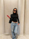 Long Sleeve Solid Color T Shirt GXIY-K26L2944